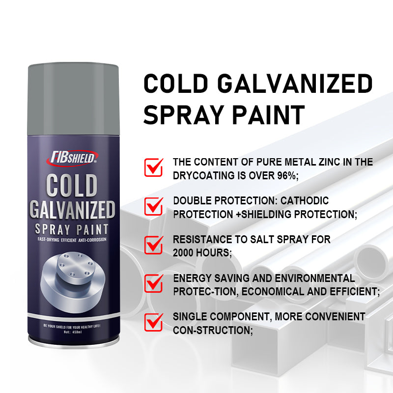 Cold Galvanized Spray Paint 450ML