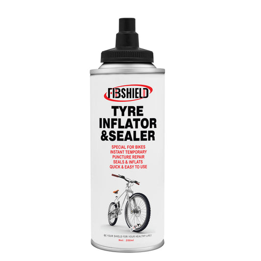 FIBSHIELD TYRE INFLATOR &SEALER 200ML&450ML