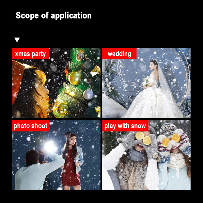 SPRAY-ON SNOW