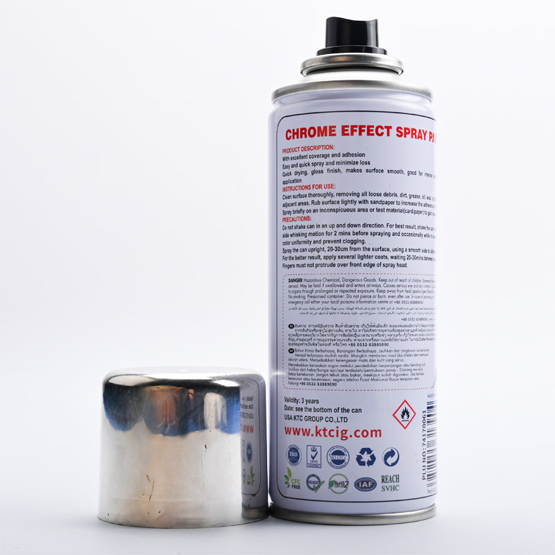 200ML Chrome Effect Spray Print