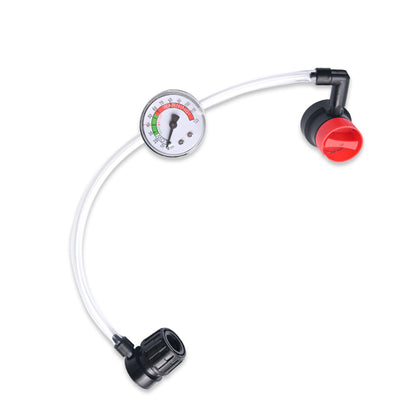 Refrigerant Charging Hose With Pressure Gauge