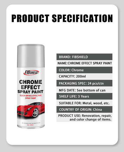 Chrome Effect Spray Print 200ML