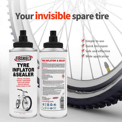 FIBSHIELD TYRE INFLATOR &SEALER