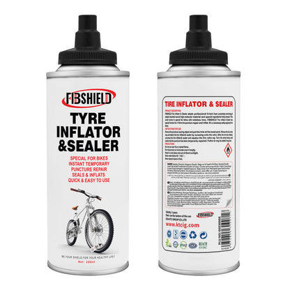 FIBSHIELD TYRE INFLATOR &SEALER